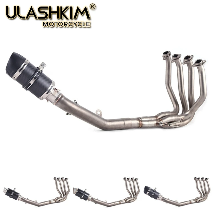 Motorcycle Full System Exhaust Muffler Modified Middle Link Pipe Slip On For kawasaki Z800 2013 2014 2015 2016 Q
Motorcycle Full System Exhaust Muffler Modified Middle Link Pipe Slip On For kawasaki Z800 2013 2014 2015 2016 Q