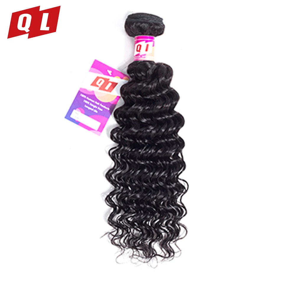 QLOVE HAIR 100% Brazilian Human Hair Bundles Deep Wave Bundles Natural Color Human Hair Extensions Hair Weave 1 PC Free Shipping
QLOVE HAIR 100% Brazilian Human Hair Bundles Deep Wave Bundles Natural Color Human Hair Extensions Hair Weave 1 PC Free Shipping
