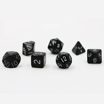 Dungeons & Dragons 7pcs/set Creative RPG Game Dice D&D Colorful Multicolor Dice DND Game Dice Black D4 D6 D8 D10 D12 D20
Dungeons & Dragons 7pcs/set Creative RPG Game Dice D&D Colorful Multicolor Dice DND Game Dice Black D4 D6 D8 D10 D12 D20