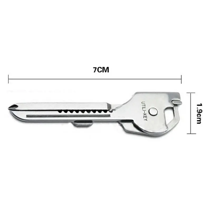 Outdoor Multi Function 6 in 1 Keychain Keys Stainless Steel EDC Multi Tool Pocket Survival Multi-tools
Outdoor Multi Function 6 in 1 Keychain Keys Stainless Steel EDC Multi Tool Pocket Survival Multi-tools