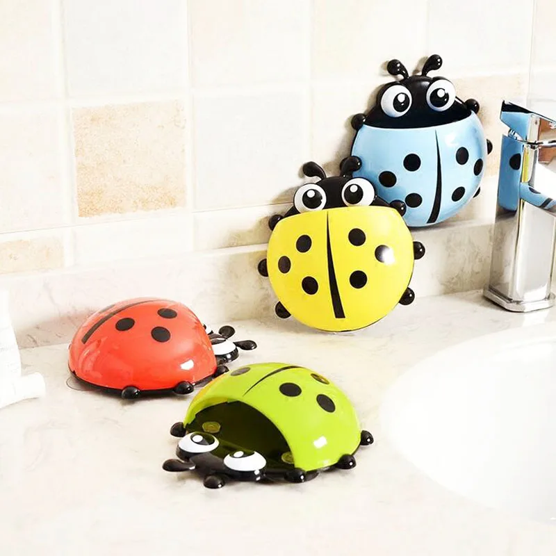 Hoomall Lovely Ladybug Toothbrush Holder Toothpaste Storage Racks Bathroom Suction Sucker Hooks Tooth Brush Container Ladybird
Hoomall Lovely Ladybug Toothbrush Holder Toothpaste Storage Racks Bathroom Suction Sucker Hooks Tooth Brush Container Ladybird