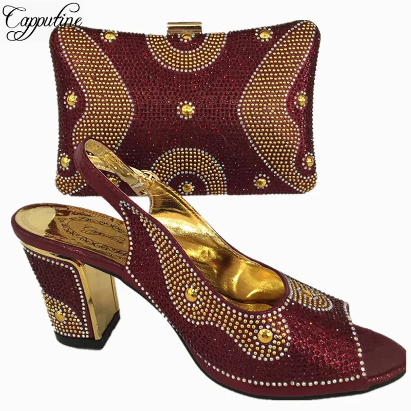 Hot Selling African Shoes And Matching Bag Set New Italian High Heels Shoes And Bag Set For Party Dress Free Shipping BL765C
Hot Selling African Shoes And Matching Bag Set New Italian High Heels Shoes And Bag Set For Party Dress Free Shipping BL765C