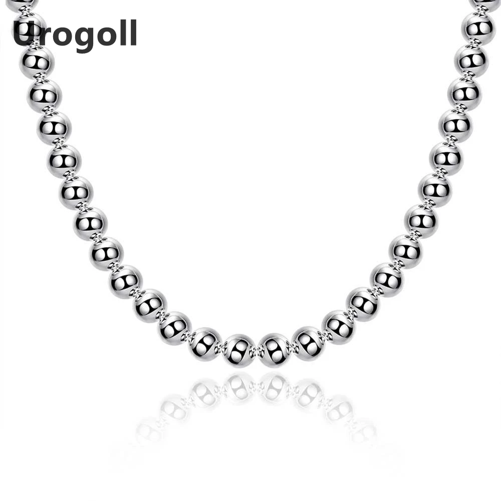 Fashion Silver Male Jewelry High Quality Silver Plated Link Chains Man Necklace Cool Men Jewellry Gifts
Fashion Silver Male Jewelry High Quality Silver Plated Link Chains Man Necklace Cool Men Jewellry Gifts