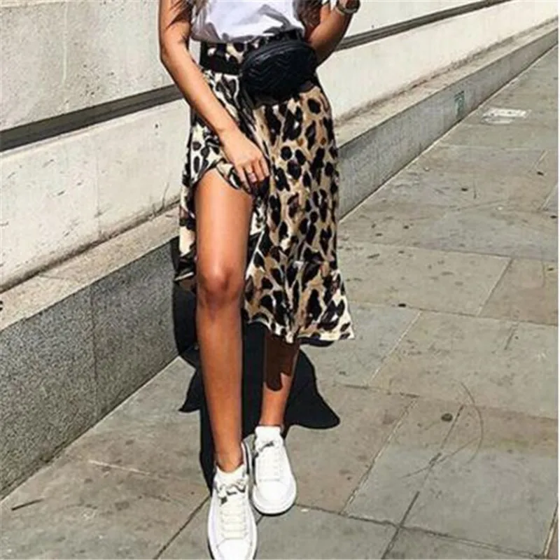 Women Sexy Leopard Skirts Split High Waist Dovetail Ladies Evening Party Club Skirts Female Bottom
Women Sexy Leopard Skirts Split High Waist Dovetail Ladies Evening Party Club Skirts Female Bottom