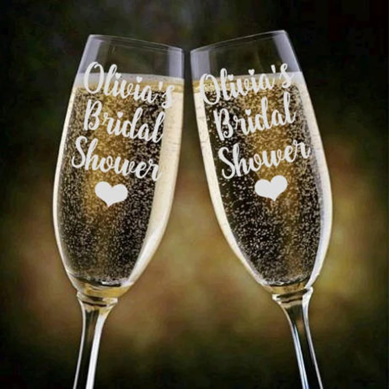 Bridal Shower Champagne Glass, Champange Flutes, Toasting Flute for the Bride, Bridal Shower Gift
Bridal Shower Champagne Glass, Champange Flutes, Toasting Flute for the Bride, Bridal Shower Gift