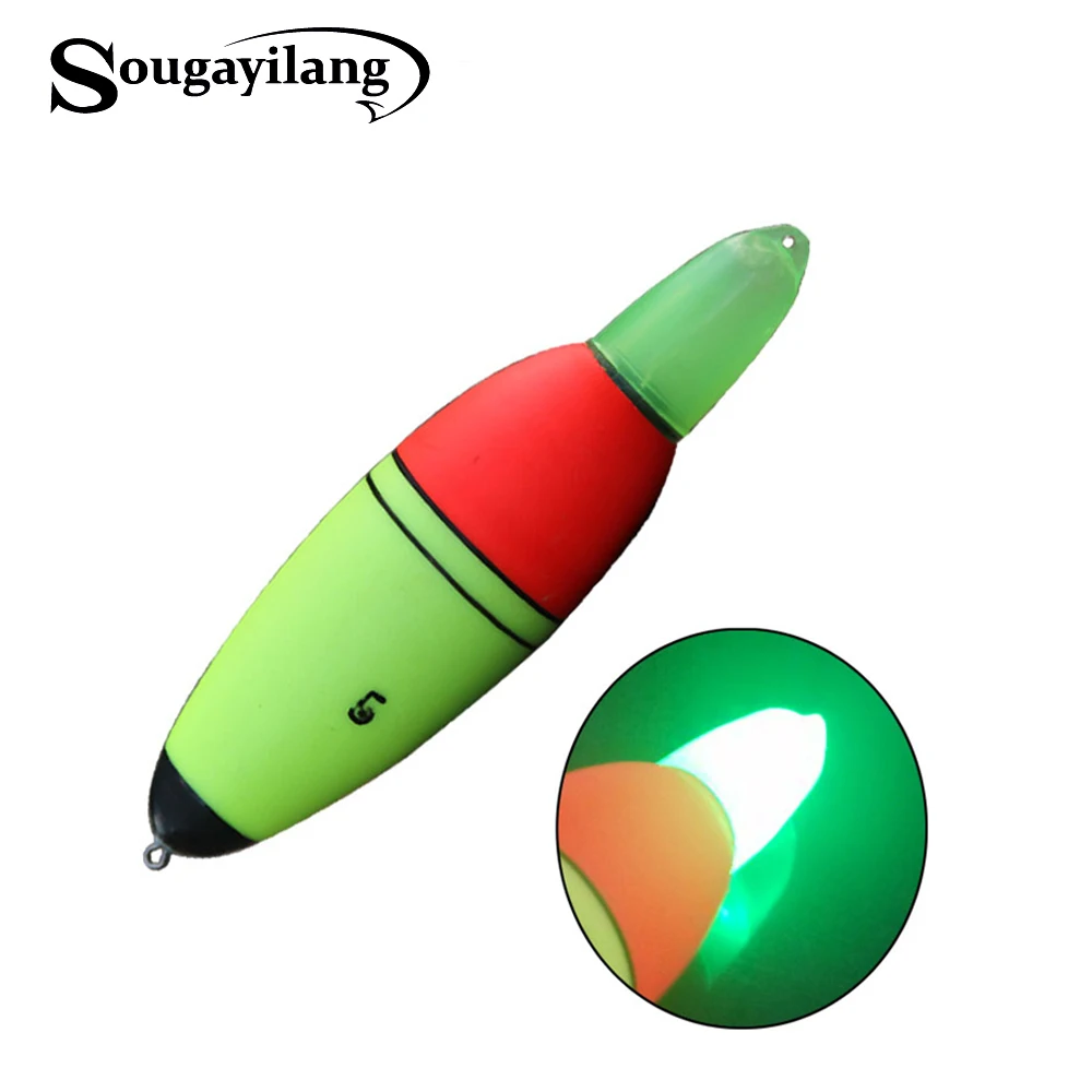 Sougayilan Luminous Fishing Float Foam Type Led Fishing Light Stick Bobber Buoy Electronic Glowing Night Fishing Floats Set
Sougayilan Luminous Fishing Float Foam Type Led Fishing Light Stick Bobber Buoy Electronic Glowing Night Fishing Floats Set