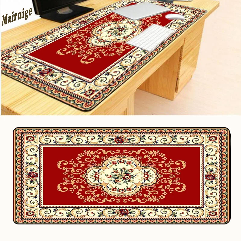 Mairuige 900*400*3 Large Red Persian Rug Mat Mousepad Retro Style Carpet Pattern Overlock Mouse Pad Red Free Shipping
Mairuige 900*400*3 Large Red Persian Rug Mat Mousepad Retro Style Carpet Pattern Overlock Mouse Pad Red Free Shipping