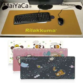 Maiyaca Hot Sales Cute rilakkuma Anti-Slip Durable Computermats Large Lockedge gaming Mouse pad PC Computer mat muismat gaming
Maiyaca Hot Sales Cute rilakkuma Anti-Slip Durable Computermats Large Lockedge gaming Mouse pad PC Computer mat muismat gaming