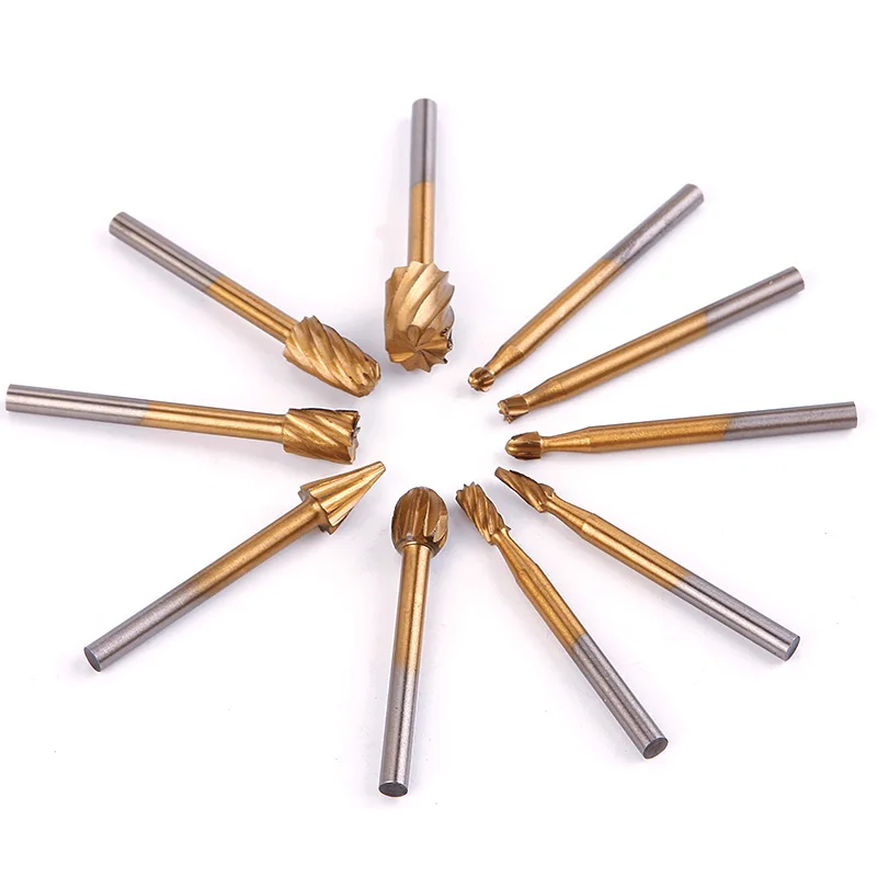 10Pcs/Set Rotary File Electric Grinding Polishing Head Engraving Cutter DIY Wood Tool #87999
10Pcs/Set Rotary File Electric Grinding Polishing Head Engraving Cutter DIY Wood Tool #87999