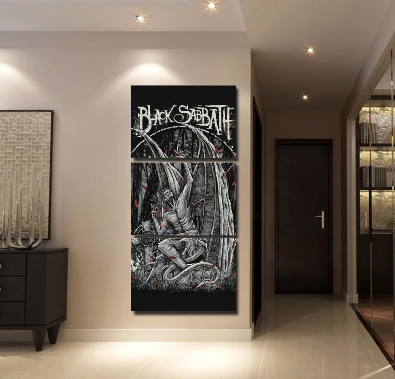 Canvas HD Printed Poster For Living Room Wall Art Modular Pictures 3 Pieces Black Sabbath Painting Home Decorative Framework
Canvas HD Printed Poster For Living Room Wall Art Modular Pictures 3 Pieces Black Sabbath Painting Home Decorative Framework