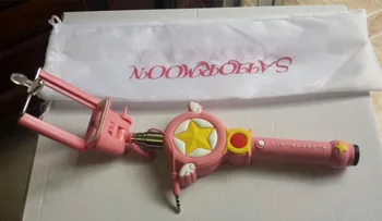 Japanese Anime Card Captor Sakura Action figure Cosplay Selfie Extendable Handheld Selfie Stick Audio Ver.2 new model toy gift
Japanese Anime Card Captor Sakura Action figure Cosplay Selfie Extendable Handheld Selfie Stick Audio Ver.2 new model toy gift