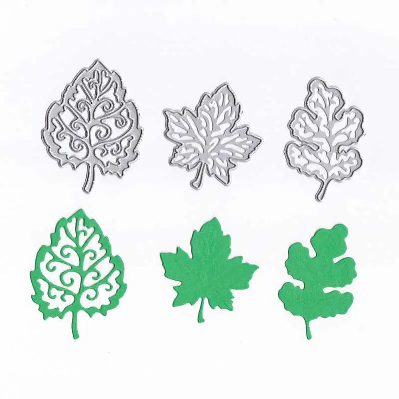 Leaf Shape Metal Cutting Dies Stencil for DIY Scrapbooking Paper Cards Making Photo Album Decorative Leaves Craft Template 2018
Leaf Shape Metal Cutting Dies Stencil for DIY Scrapbooking Paper Cards Making Photo Album Decorative Leaves Craft Template 2018