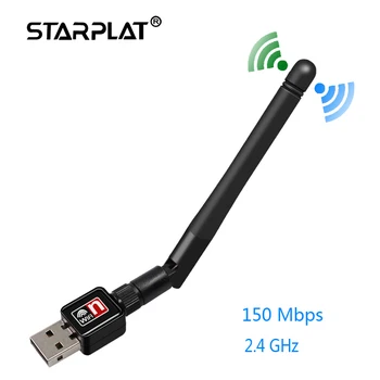Mini Network Card USB WiFi Adapter 150mbps 2dBi Wi-Fi adapter PC Wi Fi Antenna WiFi Dongle 2.4G USB Ethernet WiFi Receiver