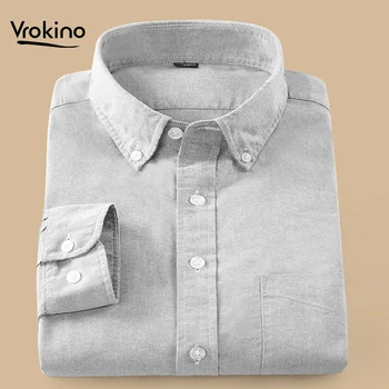 2019 Spring and Autumn New Listing Men's 100% Cotton Oxford Shirt Male Business Leisure Fashion Solid Color Long Sleeve Shirt
2019 Spring and Autumn New Listing Men's 100% Cotton Oxford Shirt Male Business Leisure Fashion Solid Color Long Sleeve Shirt