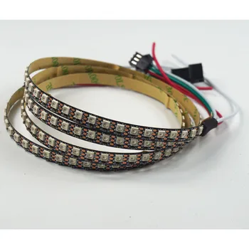 1M SK6812 MINI 3535 144led/m DC5V addressable RGB LED pixel strip 7mm Width PCB
1M SK6812 MINI 3535 144led/m DC5V addressable RGB LED pixel strip 7mm Width PCB