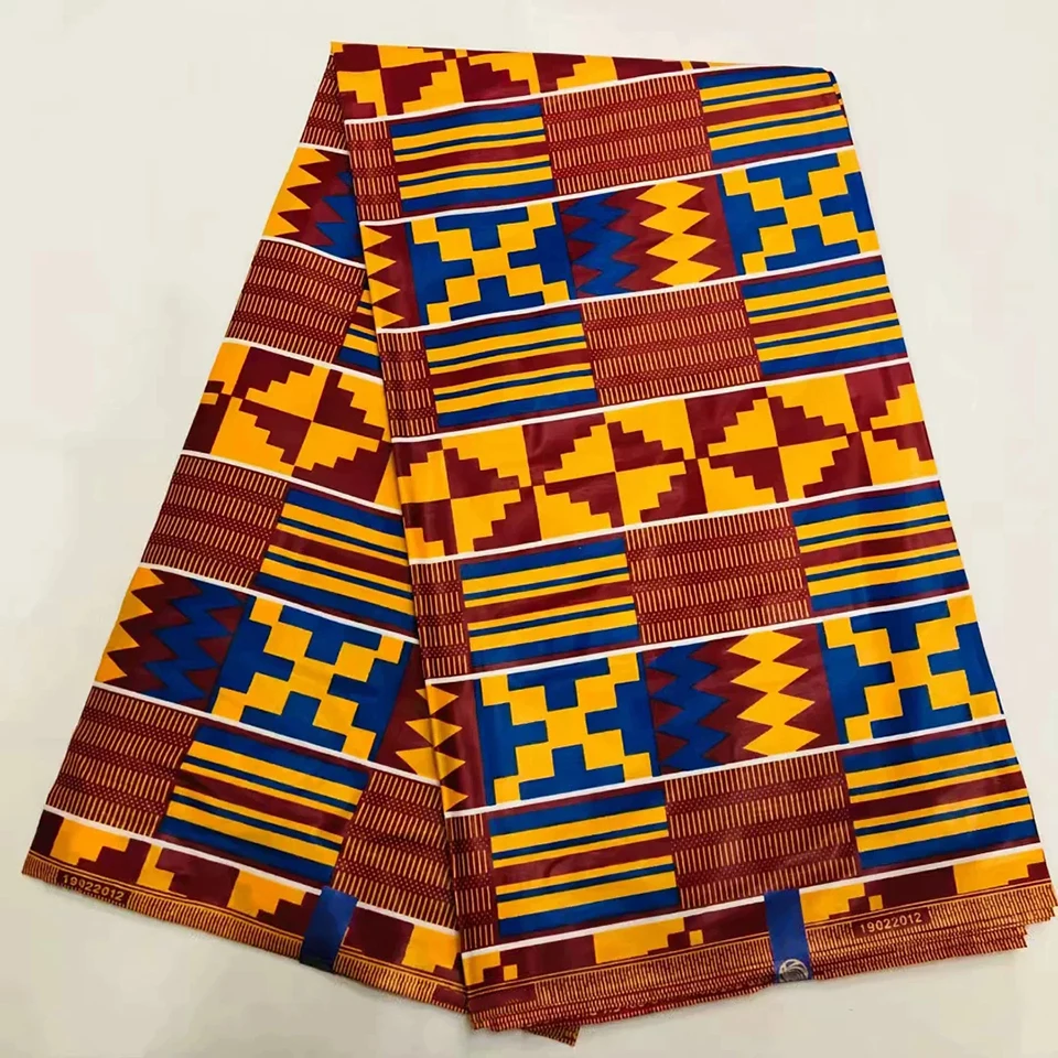 Orange 100% Cotton African Wax Fabric Cotton Printed Fabrics african Kente wax prints fabric LS-20
Orange 100% Cotton African Wax Fabric Cotton Printed Fabrics african Kente wax prints fabric LS-20