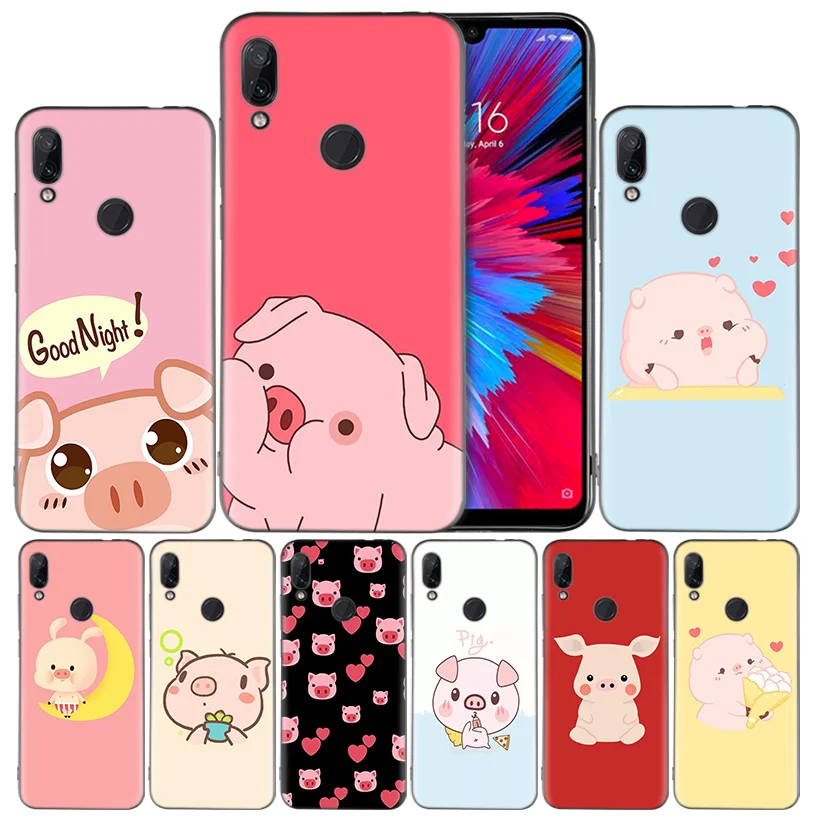 Piggy cute pig Lovely Silicone Case Cover for Xiaomi Mi 9 8 Play A1 A2 Redmi Note 7 6 6A 5 Plus S2 GO Lite Pro Pocophone F1 Capa
Piggy cute pig Lovely Silicone Case Cover for Xiaomi Mi 9 8 Play A1 A2 Redmi Note 7 6 6A 5 Plus S2 GO Lite Pro Pocophone F1 Capa