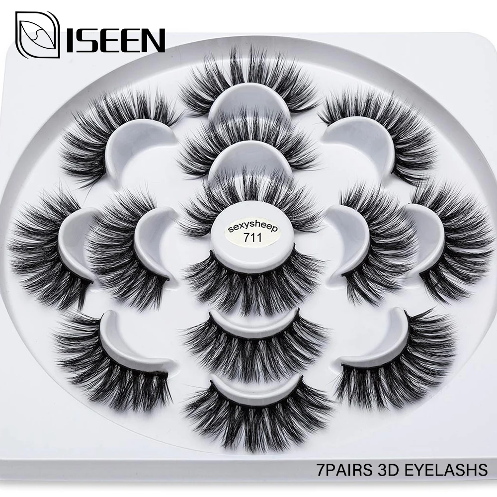 7pairs Faux 3D Mink Lashes Natural Long False Eyelashes Dramatic Volume Fake Lashes Makeup Extension Eyelashes
7pairs Faux 3D Mink Lashes Natural Long False Eyelashes Dramatic Volume Fake Lashes Makeup Extension Eyelashes