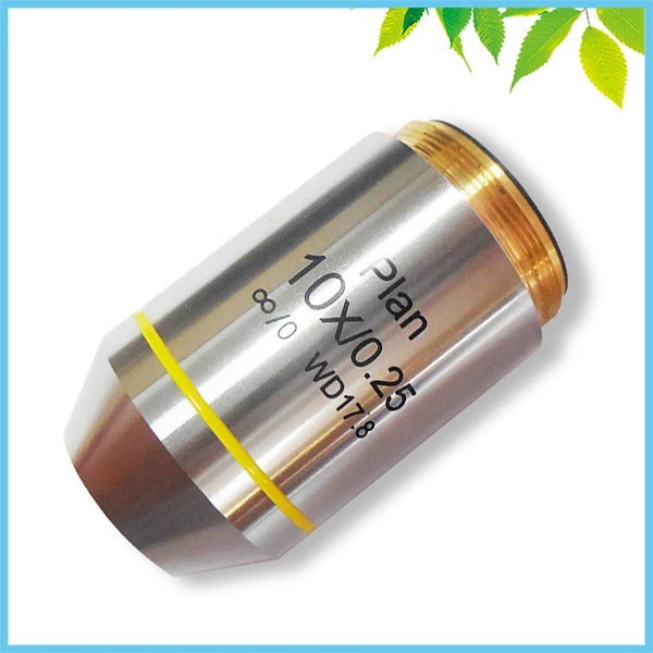 10X Infinity Plan Objective Lens DIN 60mm Fluorescence Objective Lens M25 for Nikon CFI-60 Metallurgical Microscope
10X Infinity Plan Objective Lens DIN 60mm Fluorescence Objective Lens M25 for Nikon CFI-60 Metallurgical Microscope