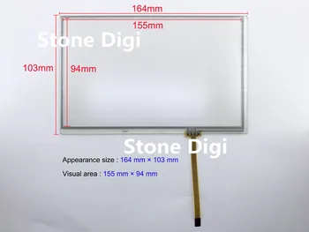 10Pcs/lot 100% New 7 inch 4 wire resistive Touch Screen Digitizer For AT070TN83 Free Shipping
10Pcs/lot 100% New 7 inch 4 wire resistive Touch Screen Digitizer For AT070TN83 Free Shipping