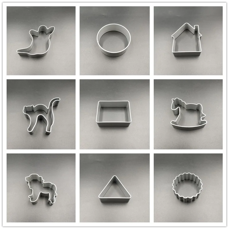 Cookie Mold Cutter Made of Aluminum Alloy DIY Baking Lovely Cute Shape Cookie Molds Bread Tool 1 Piece
Cookie Mold Cutter Made of Aluminum Alloy DIY Baking Lovely Cute Shape Cookie Molds Bread Tool 1 Piece