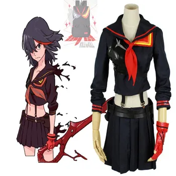 JP anime KILL la KILL Matoi Ryuuko Cosplay KILL la KILL backpack Full Suit Fashion girl school Uniform Dress Cosplay Costumes
JP anime KILL la KILL Matoi Ryuuko Cosplay KILL la KILL backpack Full Suit Fashion girl school Uniform Dress Cosplay Costumes
