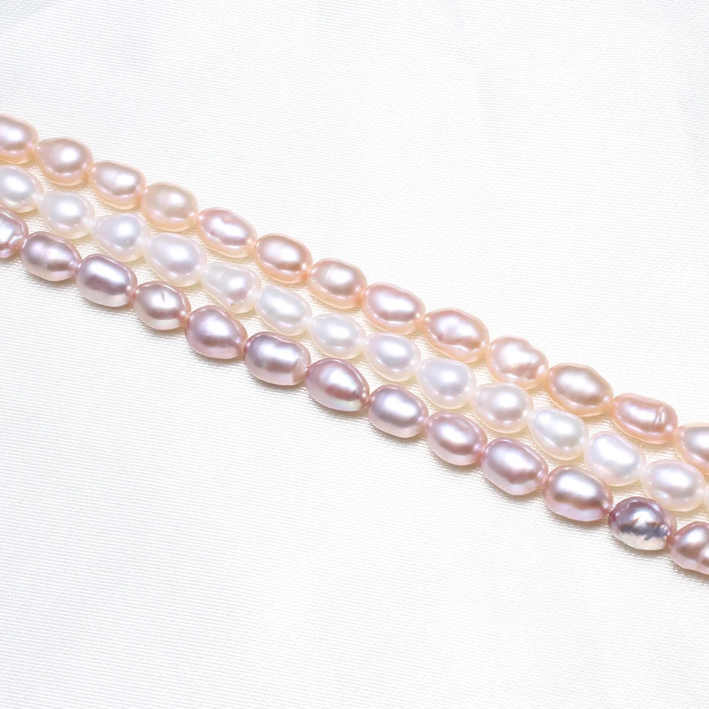 Rice Cultured Freshwater Pearl Beads Wholesale Jewelry pink purple white natural 5-5.5mm Approx 15.5 Inch Strand
Rice Cultured Freshwater Pearl Beads Wholesale Jewelry pink purple white natural 5-5.5mm Approx 15.5 Inch Strand