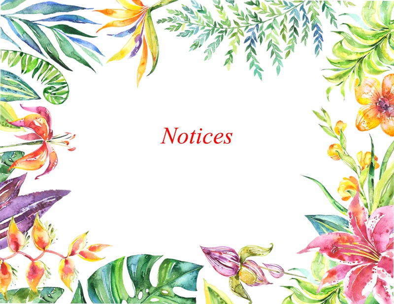 Notice