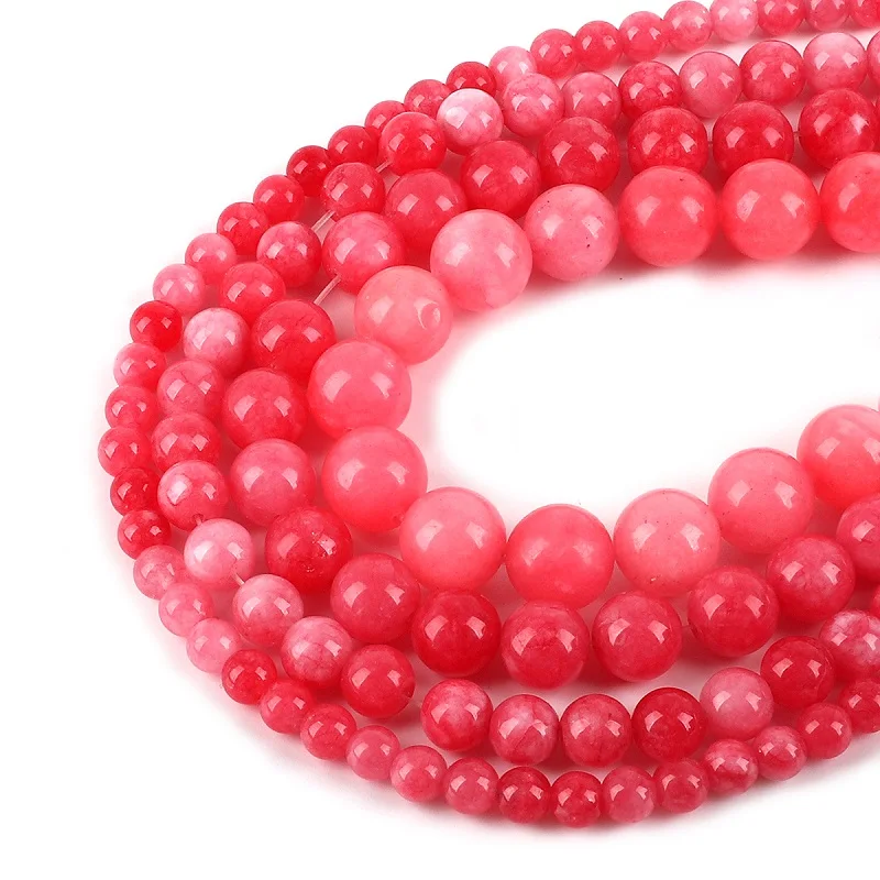 Natural Stone Beads Red Stripes Rhodochrosite Red Quartz Round Loose Spacer Beads For Jewelry Making DIY Necklace Bracelet
Natural Stone Beads Red Stripes Rhodochrosite Red Quartz Round Loose Spacer Beads For Jewelry Making DIY Necklace Bracelet