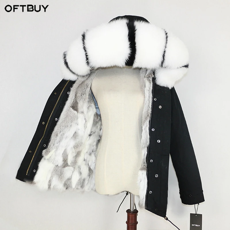 OFTBUY 2019 Winter Jacket Women Real Fur Coat Parka Natural Raccoon Fur Collar Thick Warm Rabbit Fur Liner Streetwear Brand New
OFTBUY 2019 Winter Jacket Women Real Fur Coat Parka Natural Raccoon Fur Collar Thick Warm Rabbit Fur Liner Streetwear Brand New