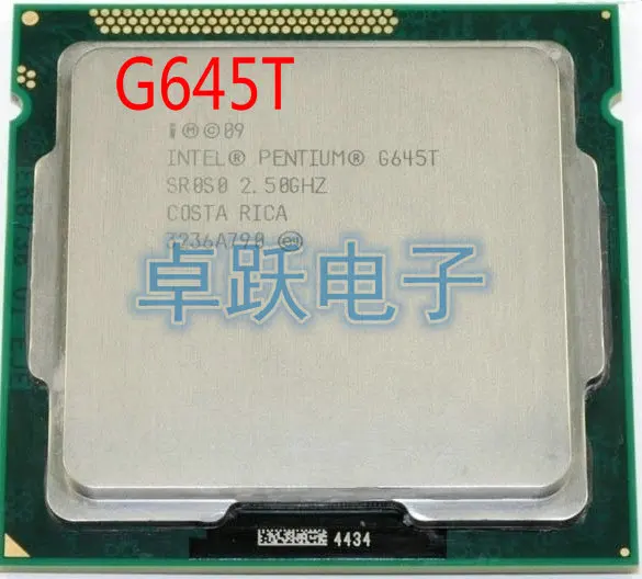 Intel Pentium Processor G645T (3M Cache, 2.50 GHz) LGA1155 Desktop CPU free shipping
Intel Pentium Processor G645T (3M Cache, 2.50 GHz) LGA1155 Desktop CPU free shipping