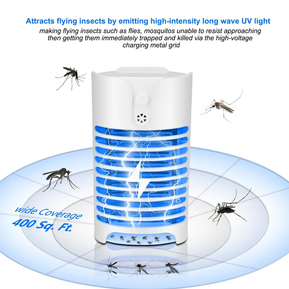 Electric Mosquito Killer lamp plug in Electronics anti mosquito Trap LED Night Light Lamp Bug insect killer Lights Pest Repeller
Electric Mosquito Killer lamp plug in Electronics anti mosquito Trap LED Night Light Lamp Bug insect killer Lights Pest Repeller