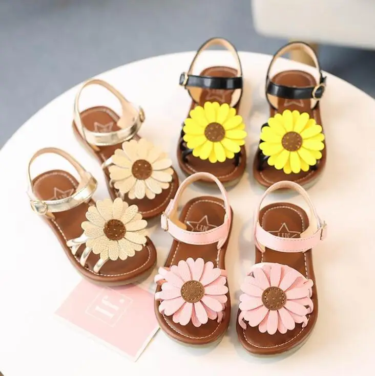 Girls Sandals leather Sandal 2019 Summer Kids Shoes Beachwear Fashion sun flower Baby Toddler Girl Princess Children Sandals New
Girls Sandals leather Sandal 2019 Summer Kids Shoes Beachwear Fashion sun flower Baby Toddler Girl Princess Children Sandals New