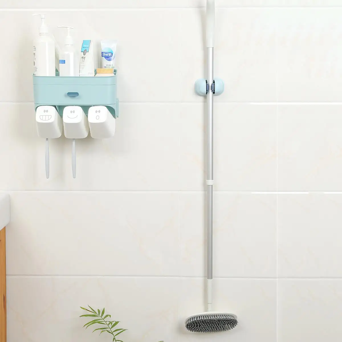 Wall Mounted Mop Organizer Holder Brush Broom Hanger Storage Rack Kitchen Tool Wall Housekeeper Accessory Hanging Pipe Hook
Wall Mounted Mop Organizer Holder Brush Broom Hanger Storage Rack Kitchen Tool Wall Housekeeper Accessory Hanging Pipe Hook
