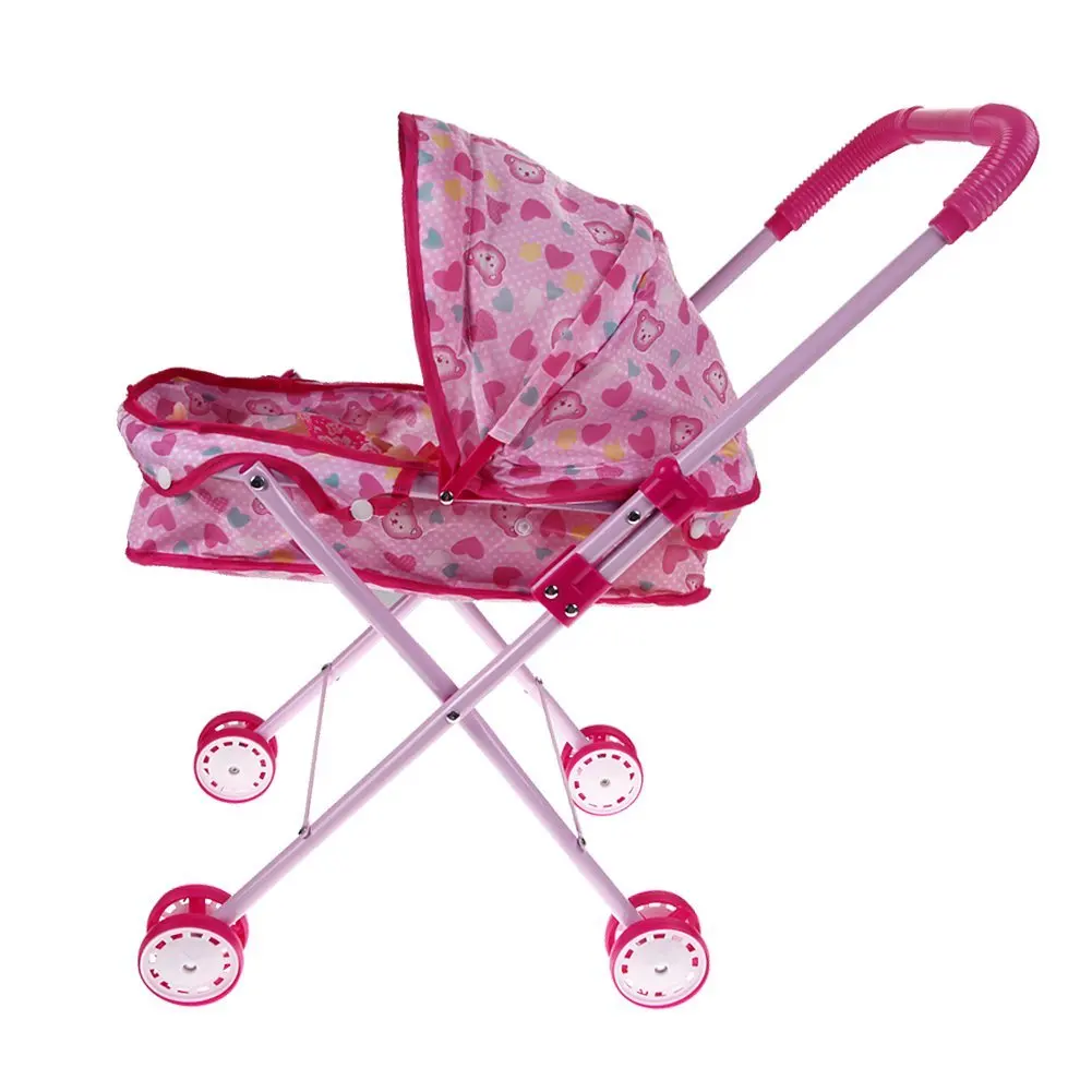 Infant Baby Stroller Carriage Trolley Nursery Toys driven wheelbarrow Folding type tool Shopping strollers toy over 3 years
Infant Baby Stroller Carriage Trolley Nursery Toys driven wheelbarrow Folding type tool Shopping strollers toy over 3 years
