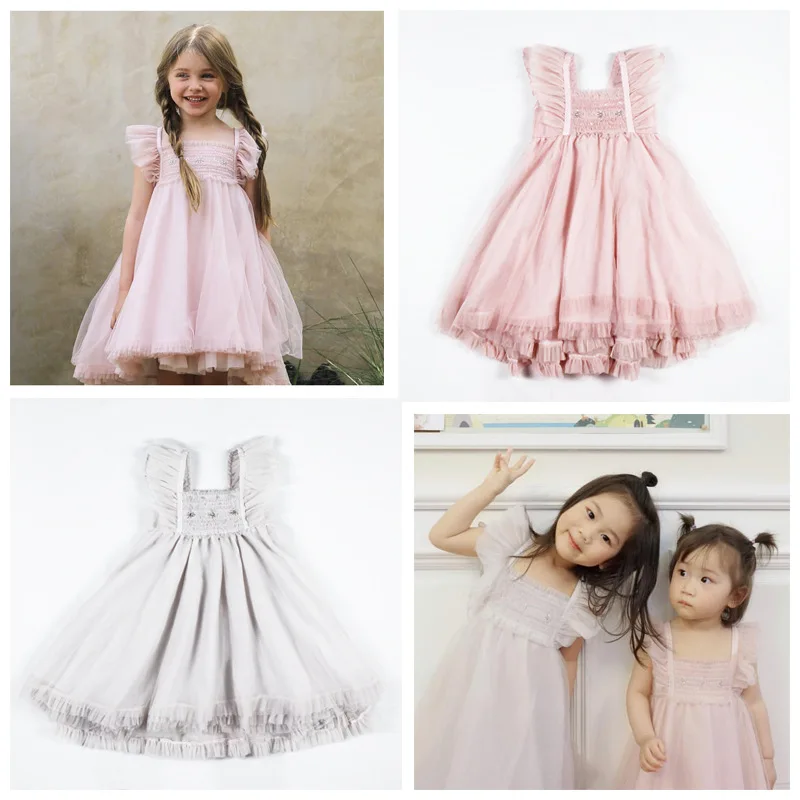 INS Hot 2019 Tutu Girl Ball Gown Dress Spring and Summer New Girls Baby Sleeveless Vests Dress Gauze Butterfly Embroidery Dress
INS Hot 2019 Tutu Girl Ball Gown Dress Spring and Summer New Girls Baby Sleeveless Vests Dress Gauze Butterfly Embroidery Dress