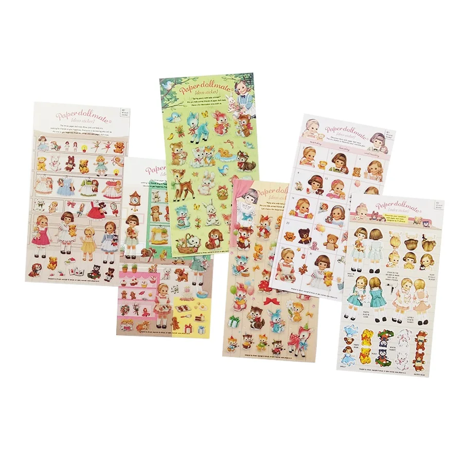1pack/lot Kawaii Doll Deco Scrapbooking Stickers Cute Animal Sticky Monthly Plan DIY Lovely Girls Sticker
1pack/lot Kawaii Doll Deco Scrapbooking Stickers Cute Animal Sticky Monthly Plan DIY Lovely Girls Sticker
