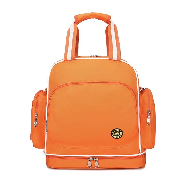 Multi-function High-Capacity Three-use Mummy Bag Fashion Mother and Baby Outdoor Travel Bag Produce Diaper Backpack Factory03
