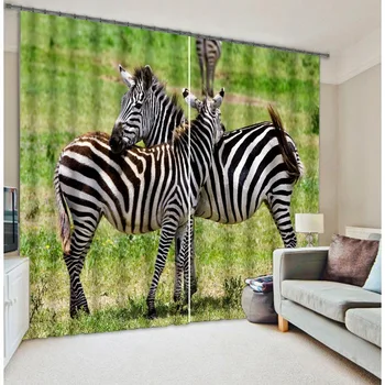 Lovely Two Zebra 3D Photo Printing Blackout Window Curtains For Living room Bedding room Hotel/Office Drapes Cortinas para
Lovely Two Zebra 3D Photo Printing Blackout Window Curtains For Living room Bedding room Hotel/Office Drapes Cortinas para