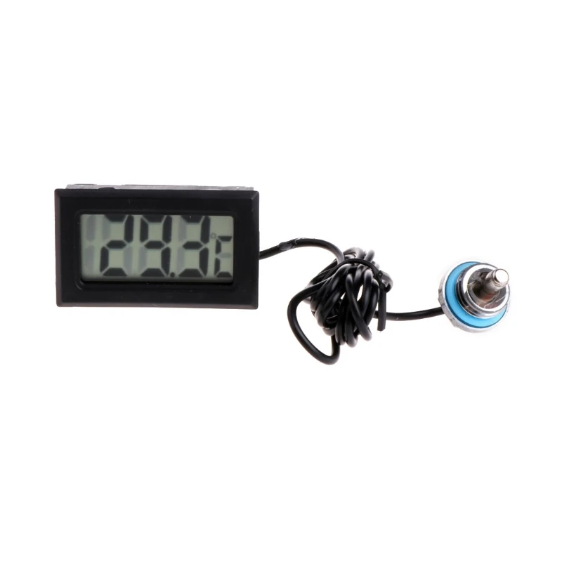 Digital Thermometer Temperature Meter Gauge with G1/4 Thread Probe Water Cooling 77UC Wholesale dropshipping
Digital Thermometer Temperature Meter Gauge with G1/4 Thread Probe Water Cooling 77UC Wholesale dropshipping