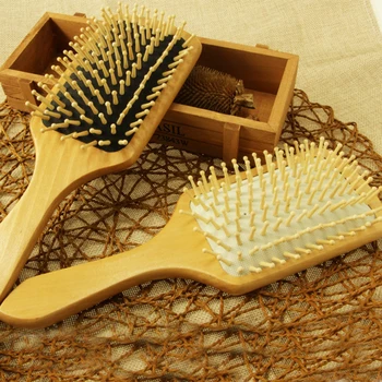 Massage Comb Paddle Brush Antistatic Combanti-static Natural Wooden Hairbrush Comb Scalp Health Care Paddle Brush 
Massage Comb Paddle Brush Antistatic Combanti-static Natural Wooden Hairbrush Comb Scalp Health Care Paddle Brush
