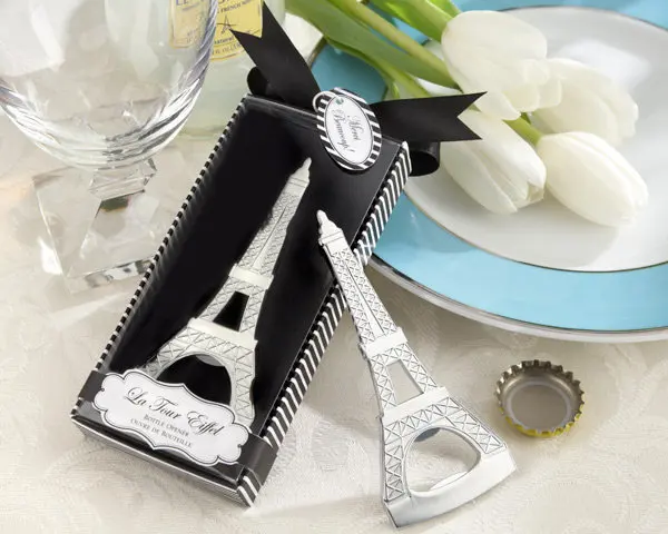 200pcs /lot Free Shipping Creative novelty home party items The Eiffel Tower bottle opener wedding favors,gift box packaging
200pcs /lot Free Shipping Creative novelty home party items The Eiffel Tower bottle opener wedding favors,gift box packaging