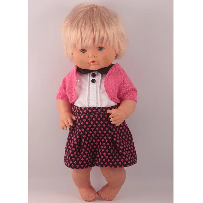 Clothes For Dolls Fit 41cm Nenuco Doll Nenuco y su Hermanita high quality dress with rose red shawl Outfits for 16 inch doll
Clothes For Dolls Fit 41cm Nenuco Doll Nenuco y su Hermanita high quality dress with rose red shawl Outfits for 16 inch doll
