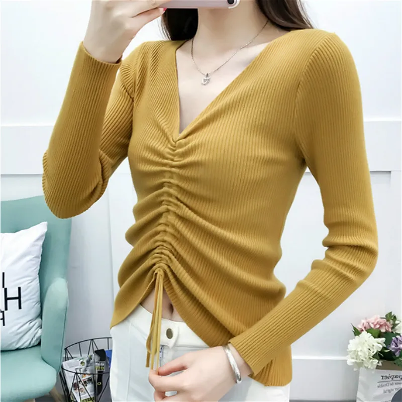Spring Autumn Sweater Women Top Knitted Sweaters 2019 Casual Fashion Pullovers Women Slim Solid Jumper Sweter Mujer Female
Spring Autumn Sweater Women Top Knitted Sweaters 2019 Casual Fashion Pullovers Women Slim Solid Jumper Sweter Mujer Female