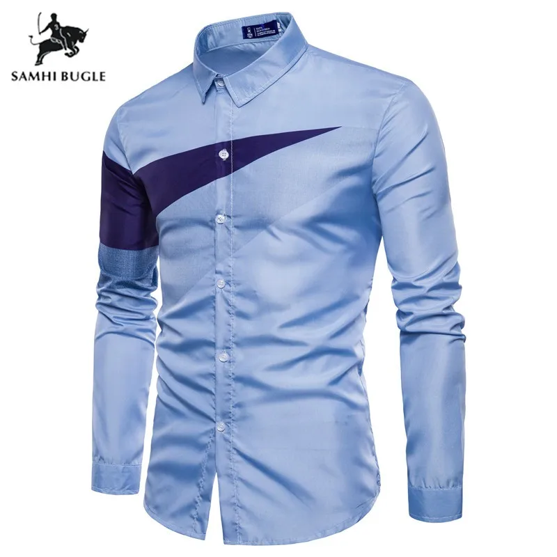Triangle Digital Printing Men Clothes Solid Slim Fit Men Long Sleeve Shirt Casual Men Social Shirt Anti-wrinkle-free
Triangle Digital Printing Men Clothes Solid Slim Fit Men Long Sleeve Shirt Casual Men Social Shirt Anti-wrinkle-free
