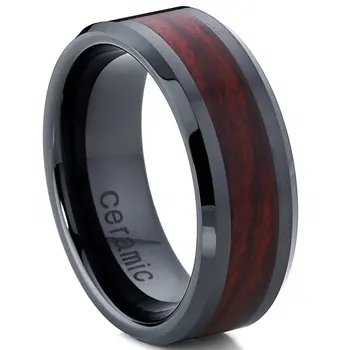 Infinity Black Tungsten Carbide Rings Red Wood Inlay Wedding Band Bridal Ring promise rings for couples
Infinity Black Tungsten Carbide Rings Red Wood Inlay Wedding Band Bridal Ring promise rings for couples