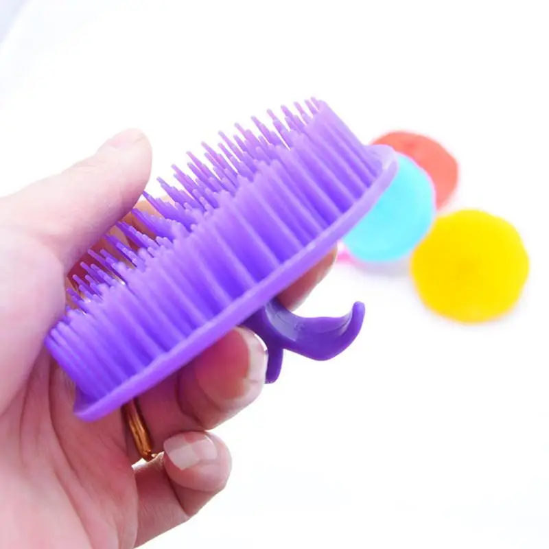 New Arrival Silicone Shampoo Scalp Shower Body Washing Hair Massage Massager Brush Comb
New Arrival Silicone Shampoo Scalp Shower Body Washing Hair Massage Massager Brush Comb