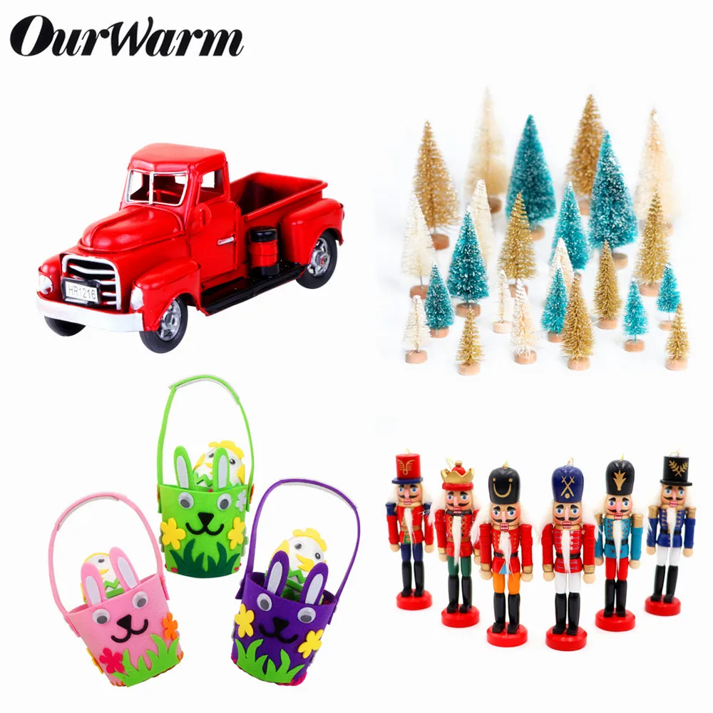OurWarm Home Miniatures Table decoration Wooden Nutcraker Doll Carousel Metal Red Truck Felt East Rabbit Basket Christmas Tree
OurWarm Home Miniatures Table decoration Wooden Nutcraker Doll Carousel Metal Red Truck Felt East Rabbit Basket Christmas Tree
