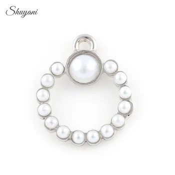 23*19mm Mix Color Circle Dangle Charms Imitation Pearl Pendant fit Bracelet Necklace DIY Jewelry Accessories
23*19mm Mix Color Circle Dangle Charms Imitation Pearl Pendant fit Bracelet Necklace DIY Jewelry Accessories