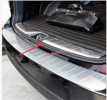 Stainless inside Inner Rear Bumper Protector trunk plate threshold cover Sill Trim For Subaru Forester 2013 2014
Stainless inside Inner Rear Bumper Protector trunk plate threshold cover Sill Trim For Subaru Forester 2013 2014
